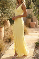 Alora Maxi Dress | Women's Sleeveless V-Neck Summer Wedding Guest