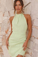 Amayah Maxi Dress | Elegant Pleated, Open-Back Design