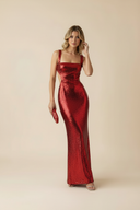 Amelia Maxi Dress | Sleeveless Sequin Party Wear