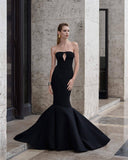 Anika Mermaid Maxi Dress | Strapless, Fitted Silhouette