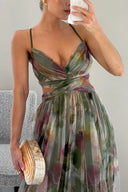 Arden Maxi Dress | Romantic Sleeveless, Flowing Silhouette