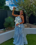 Bellina Maxi Dress | Women's Sleeveless Ruffled Layers