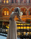 Camila Maxi Dress | Women's Backless Deep V-Neck Summer Dress