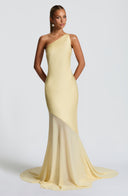 Caprice Maxi Dress | One-Shoulder, Fishtail Silhouette