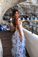 Emberly Maxi Dress | Sleeveless Ruffle, Adjustable Straps