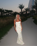 Fiona Maxi Dress | Sleeveless Floral Bodycon Summer Dress
