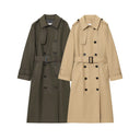 Alexandra | Women's Belted Double Breasted Long Trench Coat