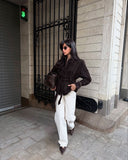 Deborah | Women's Belted Shawl Collar Faux Suede Trench Coat Jacket