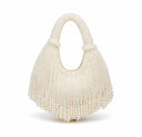 Ellie | Women’s Pearl Beaded Fringe Shoulder Hand Party Bag