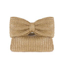 Gaby | Women’s Boho Woven Bow Clutch Party Bag
