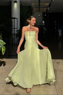 Skyla | Women's Strapless Maxi Wedding Guest Dress