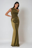 Kaelyn Maxi Dress | One-Shoulder Elegant Evening Gown