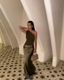 Kaelyn Maxi Dress | One-Shoulder Elegant Evening Gown