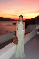 Kaylani Maxi Dress | Butterfly Cut-Out, Halter Neckline