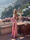 Lilith Maxi Dress | Women's Halter Backless Pleated Summer Dress