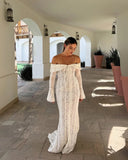 Liora Maxi Dress | Women's Lace Off-Shoulder Summer Gown