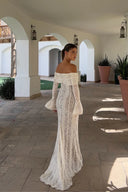 Liora Maxi Dress | Women's Lace Off-Shoulder Summer Gown