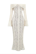 Liora Maxi Dress | Women's Lace Off-Shoulder Summer Gown