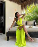 Meadowlyn Maxi Dress | Lightweight Draped Summer Dress
