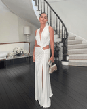 Meadowlyn Maxi Dress | Lightweight Draped Summer Dress