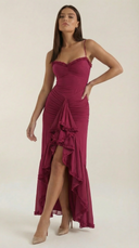 Phoebe Maxi Dress | Women's Sleeveless Ruffle Wedding Guest