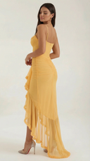 Phoebe Maxi Dress | Women's Sleeveless Ruffle Wedding Guest