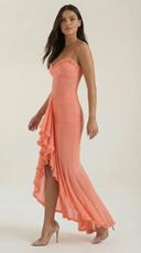Phoebe Maxi Dress | Women's Sleeveless Ruffle Wedding Guest