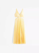 Reina Maxi Dress | Sleeveless V-Neck Cut-Out, Lightweight Fabric