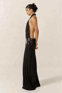 Senna Maxi Dress | Women's Open Back, Sequin Detail