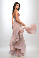 Tabitha Maxi Dress | Lace Corset Tulle Prom Gown