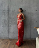 Vela Sleeveless Maxi Dress | Sequin, Mermaid Silhouette