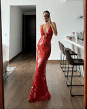 Vela Sleeveless Maxi Dress | Sequin, Mermaid Silhouette