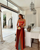 Wren Maxi Dress | Women's Strapless Mesh Cut-Out Summer Dress